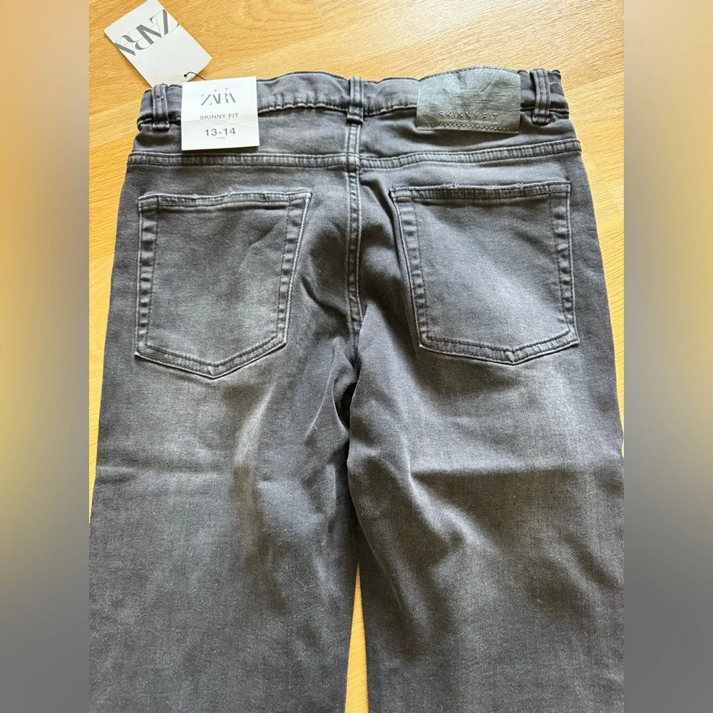 Zara Charcoal Denim‎ Pants